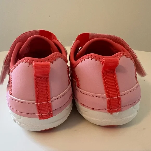 Stride Rite Pink Water Shoes with Velcro Closure Toddler 5.5C Wide - Picture 3 of 6